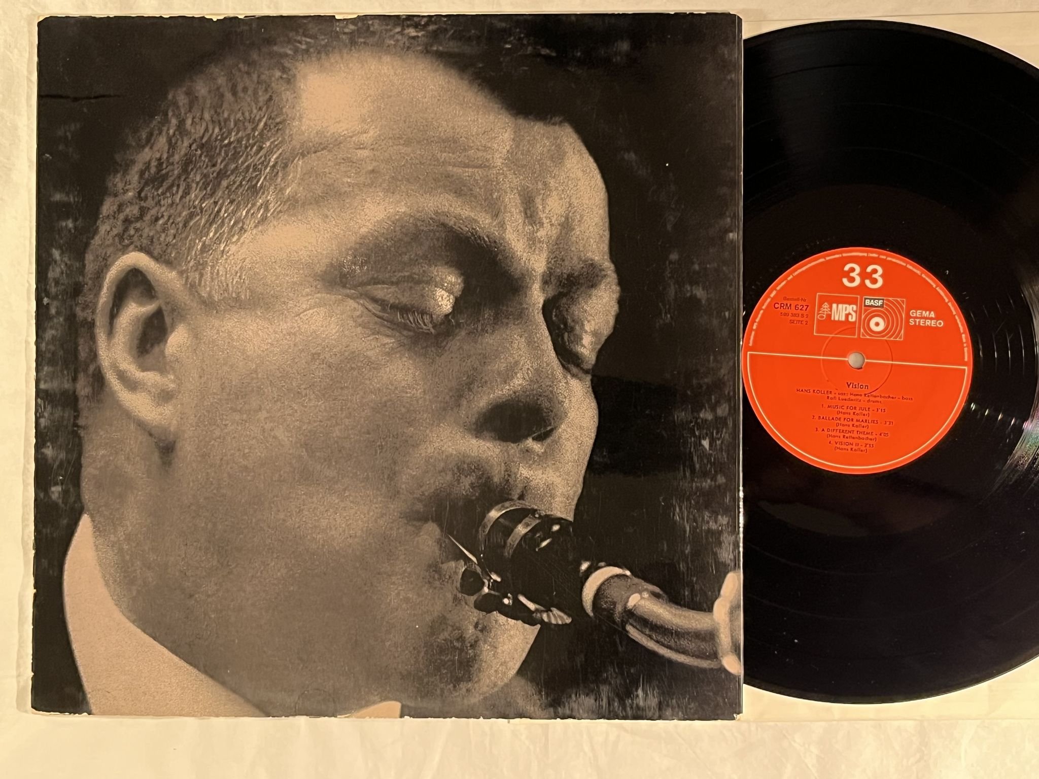 Omslagsbild för skivan HANS KOLLER vision LP -66 Ger SABA SB 15100 ST