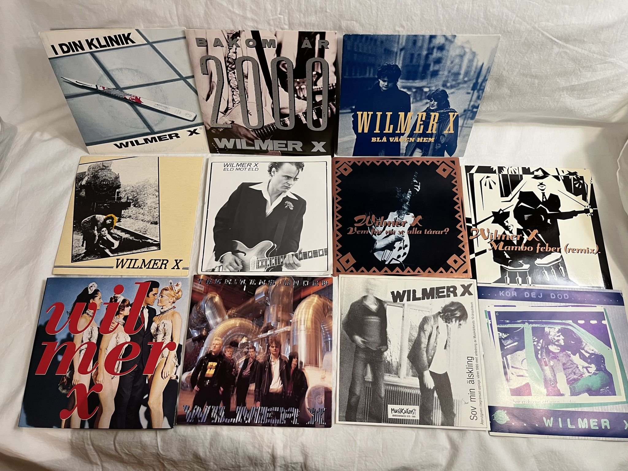 Omslagsbild för skivan Fin WILMER X samling / sammanlagt 24 skivor *** KOLLA BILDER ***